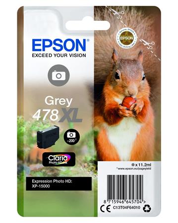 EPSON T04F6 grey XL - originál