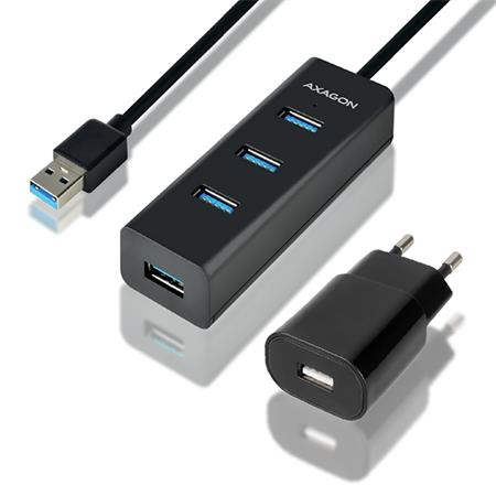 AXAGON HUE-S2BP, 4x USB3.0
