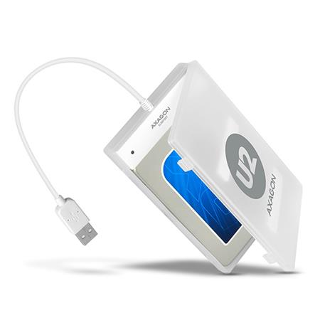 AXAGON pouzdro na 2,5" disk / ADSA-1S / USB 2.0 / SATA / USB-A