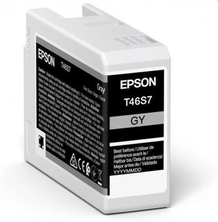 EPSON T46S7 gray (25ml) - originál