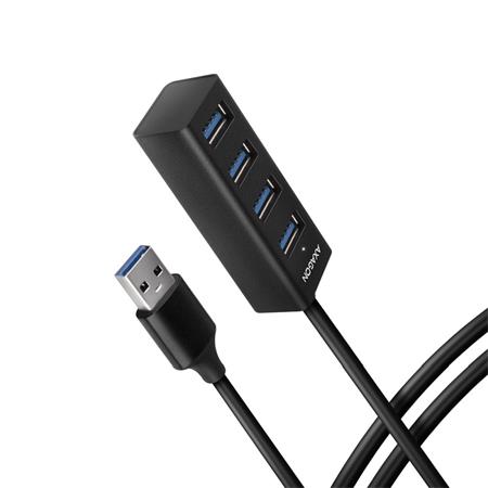 AXAGON MINI hub USB-A / HUE-M1AL / USB 3.2 Gen1 / 4x USB-A / 1,2m
