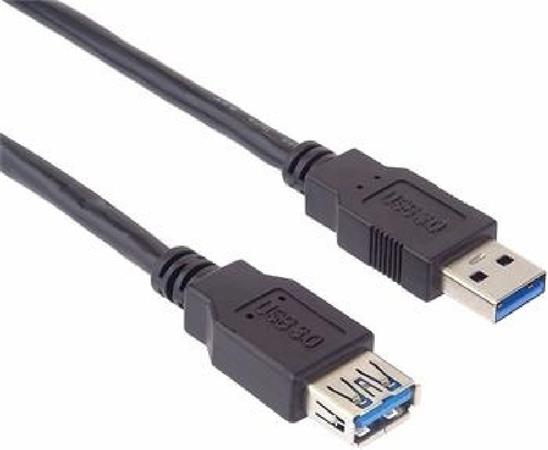 PremiumCord USB 3.0 Super-speed 5Gbps A-A, MF, 9pin, 3m / ku3paa3bk