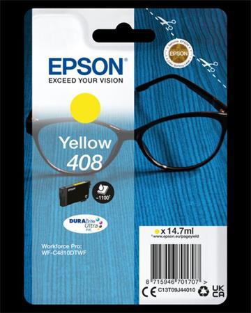EPSON Singlepack 408 DURABrite Ultra Ink/ C4810DTWF/ Žltá - originál