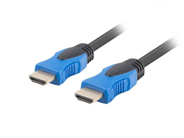 LANBERG HDMI M/M 2.0 kabel 7.5M 4K CU černý / CA-HDMI-20CU-0075-BK