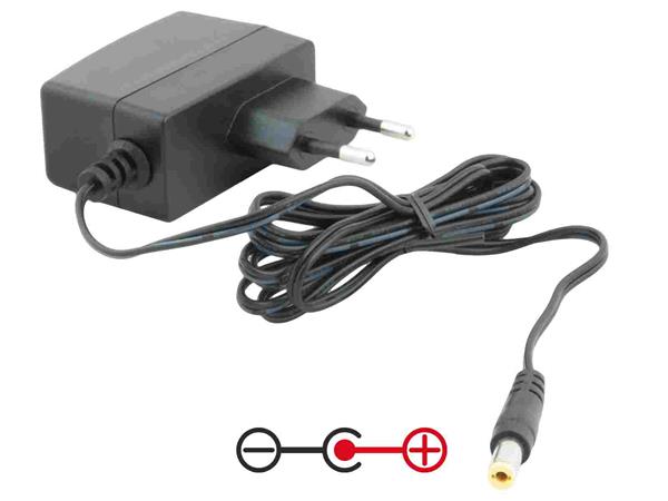 AVACOM Universal Power Adapter 12V 1A 12W Connector 5.5mm x 2.1mm Positive Pole in the Center