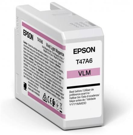 EPSON T47A6 Vivid Light Magenta (50ml) - originál