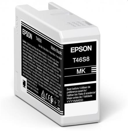 EPSON T46S8 matte black (25ml) - originál
