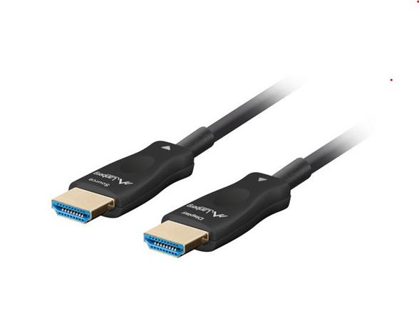 LANBERG KABEL HDMI M/M V2.1 40M OPTICKÝ ČERNÝ AOC / CA-HDMI-30FB-0400-BK
