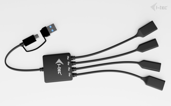 i-tec CACBLHUB2A2C USB-C/USB-A Cable HUB 4 port (2x USB-C, 2x USB-A)