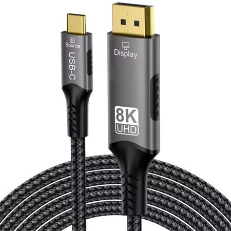 PremiumCord kabel USB-C na DisplayPort DP1.4 8K@60Hz a 4k@120Hz 2m / ku31dp13