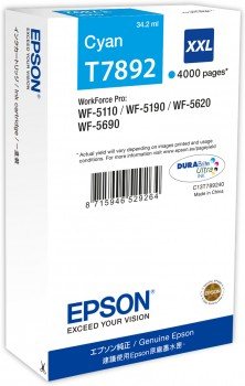 Epson T7892 XXL Modrá - originál