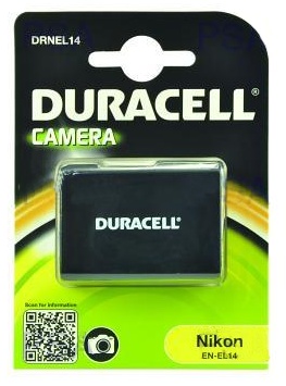 DURACELL DRNEL14 pro Nikon EN-EL14, černá, 950 mAh, 7.4 V