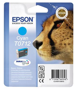 Epson T0712 Cyan C13T07124012 - originál