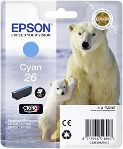 EPSON T2612 cyan - originál