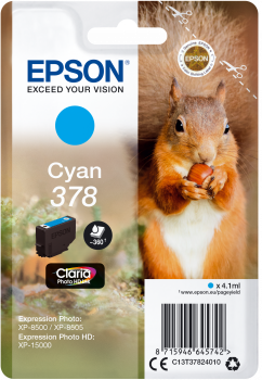 EPSON T3782 cyan - originál