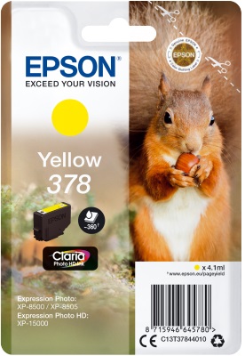 EPSON T3784 yellow - originál