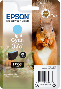EPSON T3785 light cyan - originál