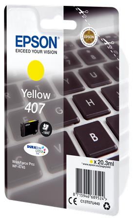 EPSON T07U4 yellow - originál