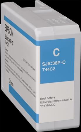 EPSON T44C2 cyan - originál